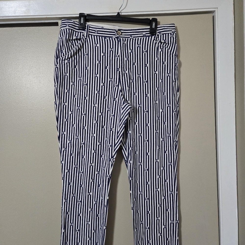 ANTHROPOLOGIE The Essential Slim Trouser Size 14